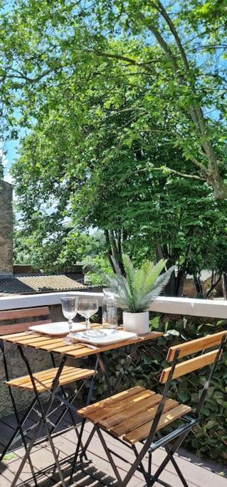 #New#Terrasse Sud Ouest#Pied De La Cite #1 Apartment Carcassonne Exterior photo